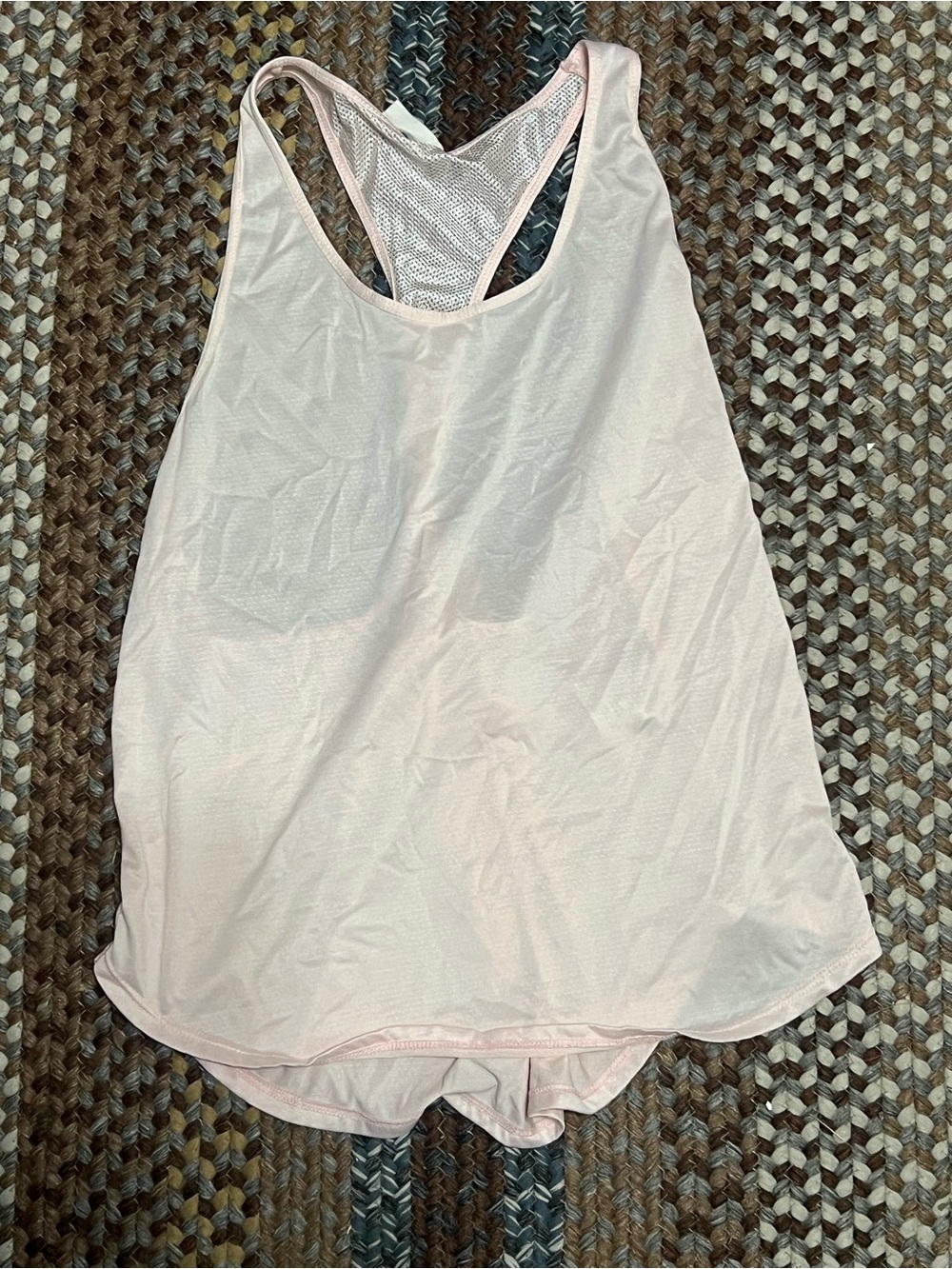 Under Armour Light Pink Racerback Tank Top